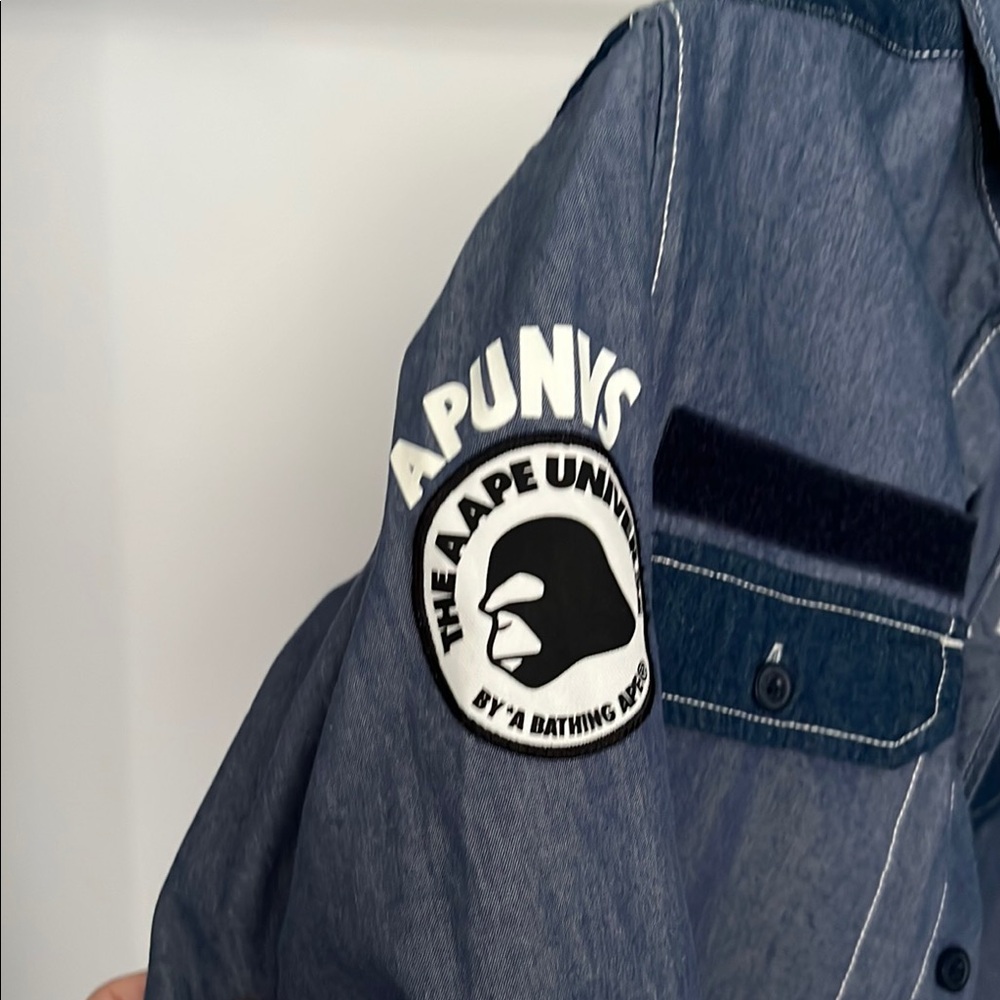 Aape by A Bathing Ape button down shirt - Picture 3 of 7